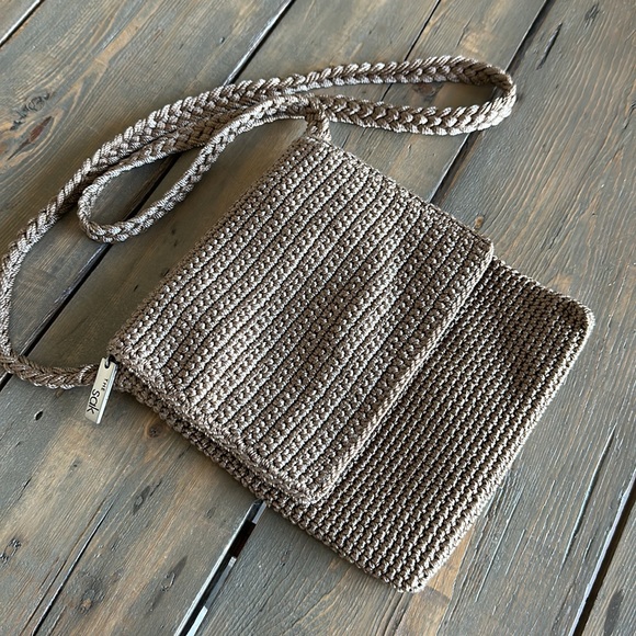 The Sak Crossbody Shoulder Bag in Taupe/Light Brown - Picture 2 of 6